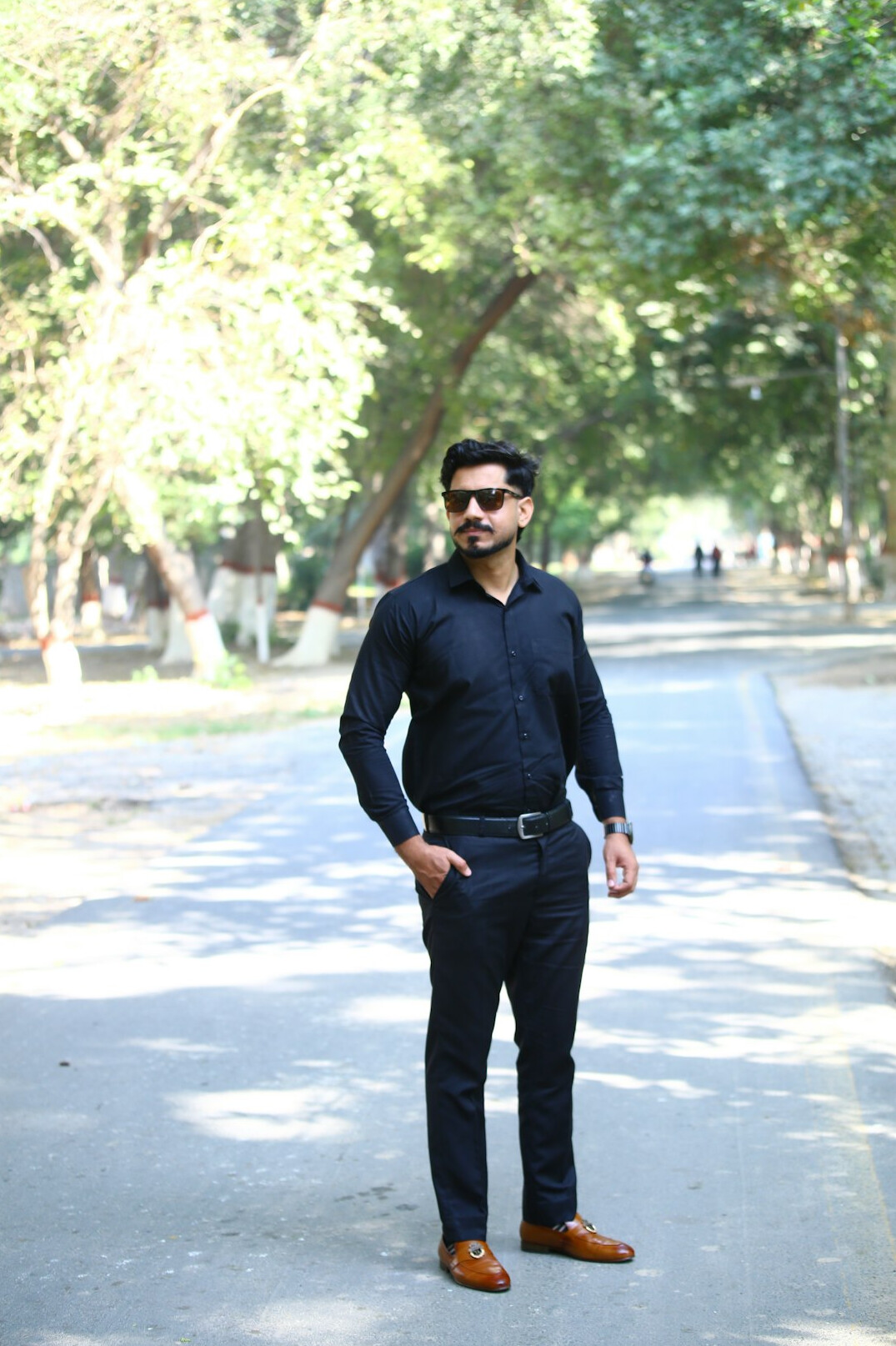 Singaporean nutrition coach in smart casual outfit